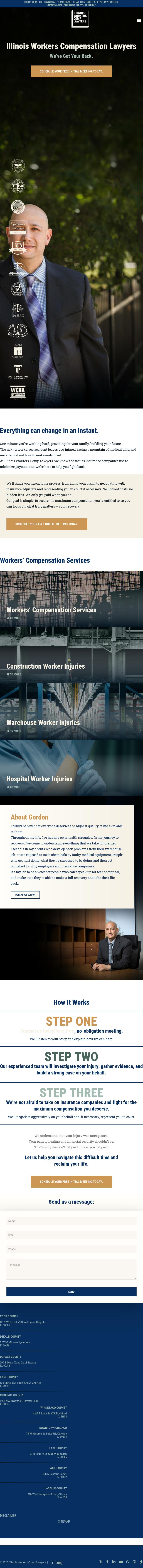 Illinois Workers' Comp Lawyers - Carol Stream IL Lawyers