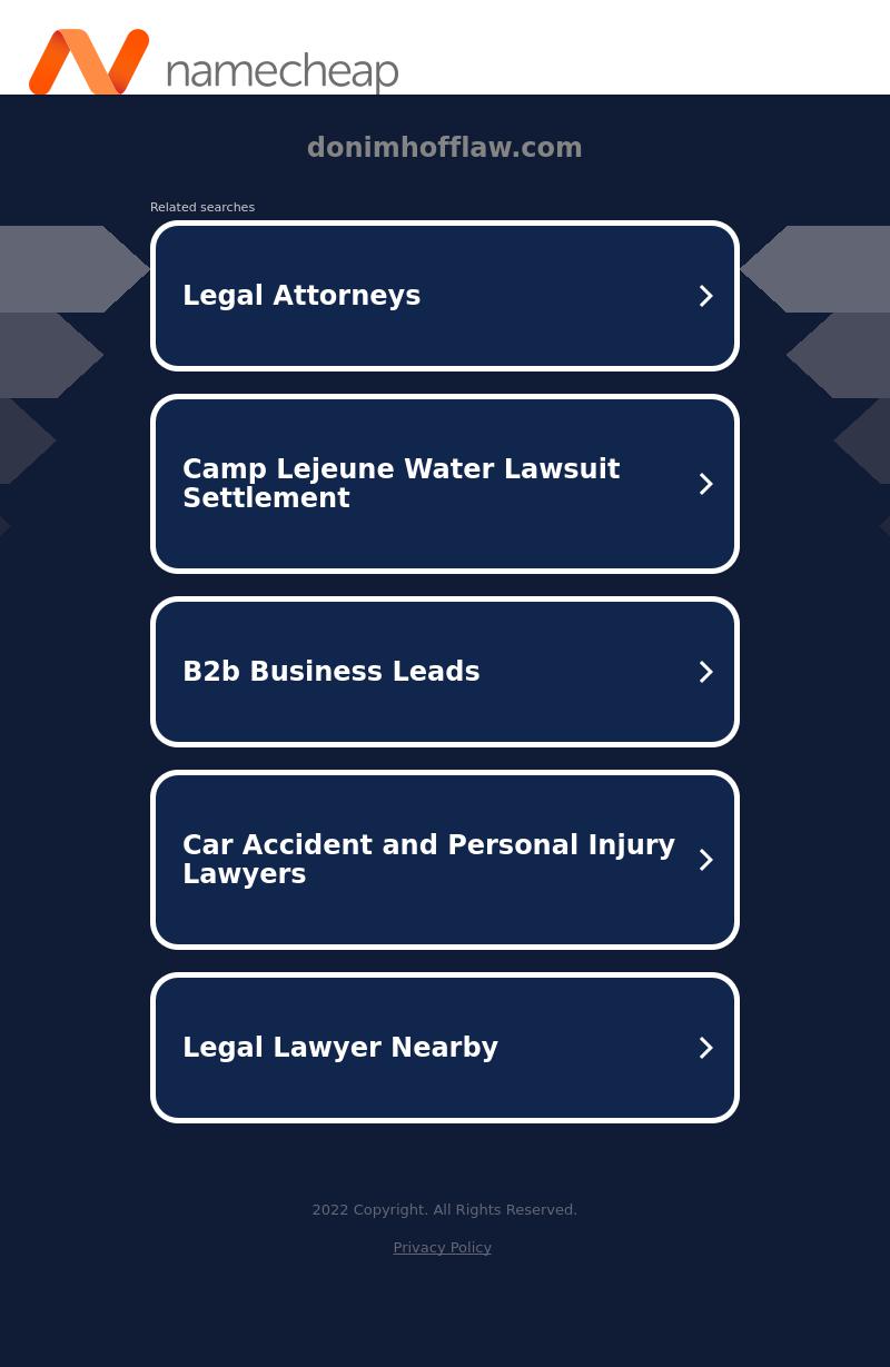 Imhoff Don Jr - Middletown OH Lawyers