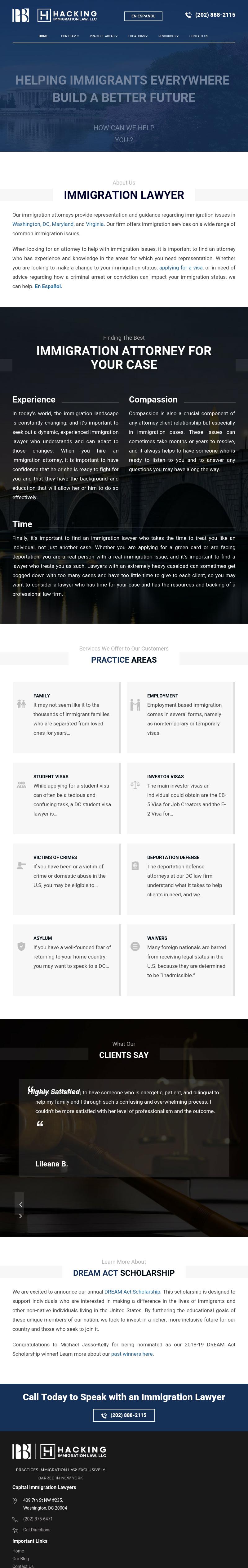 Immigration Attorney Natalia Segermeister - Washington DC Lawyers