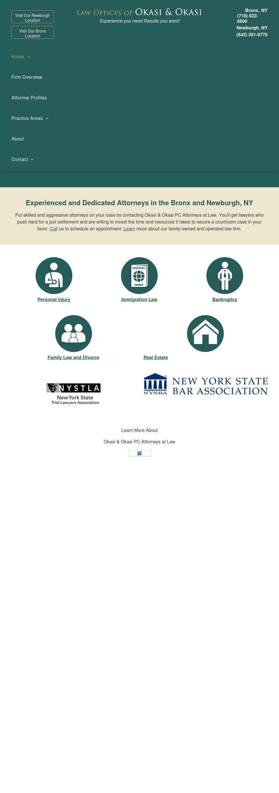 OKASI & OKASI, P.C. - Bronx NY Lawyers