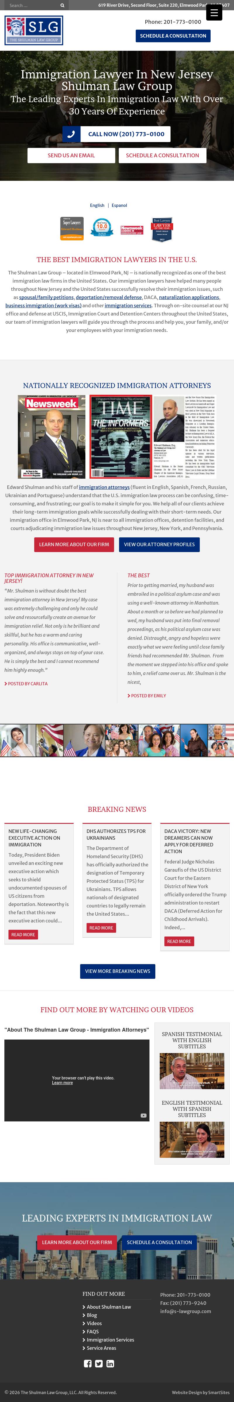 The Shulman Law Group - Elmwood Park NJ Lawyers