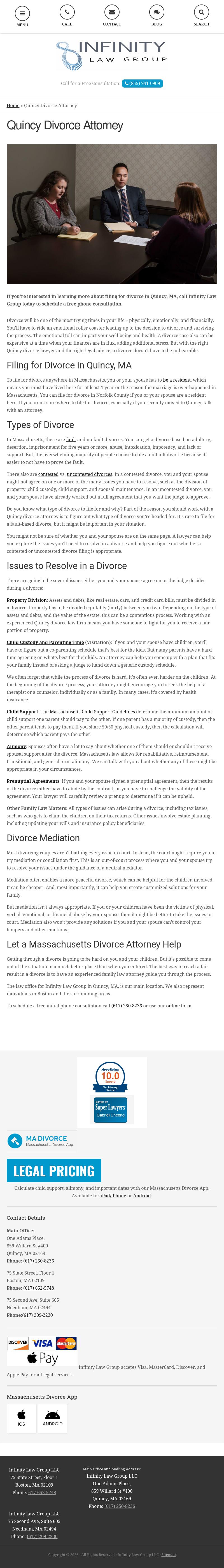 Infinity Law Group - Quincy MA Lawyers