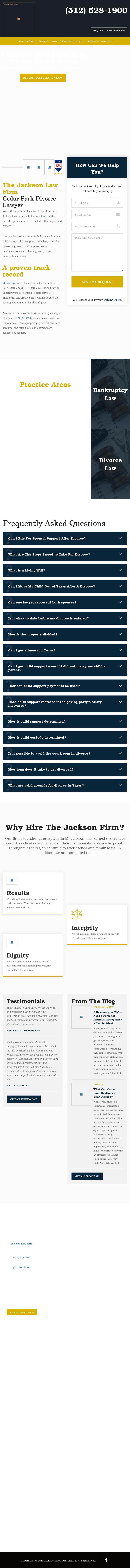 Jackson Law Firm - Cedar Park TX Lawyers