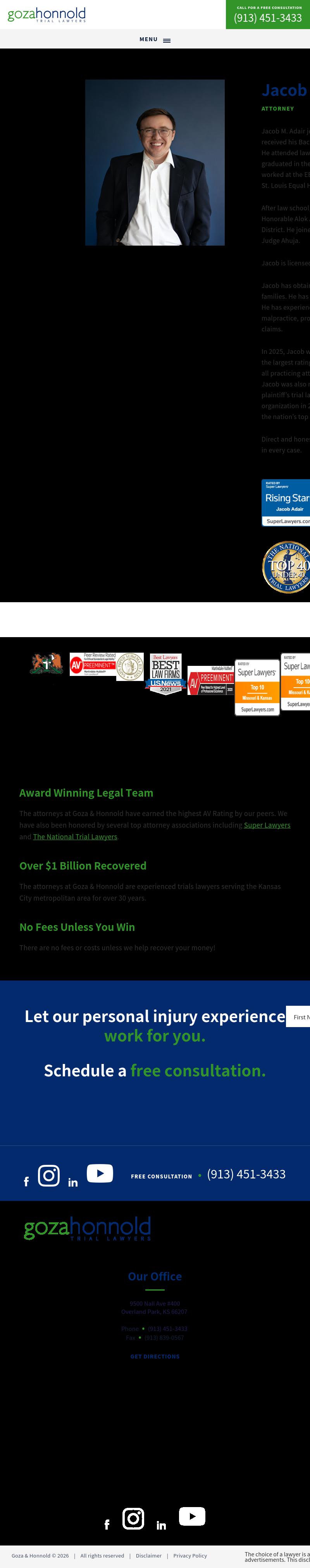 Jacob M. Adair - Overland Park KS Lawyers