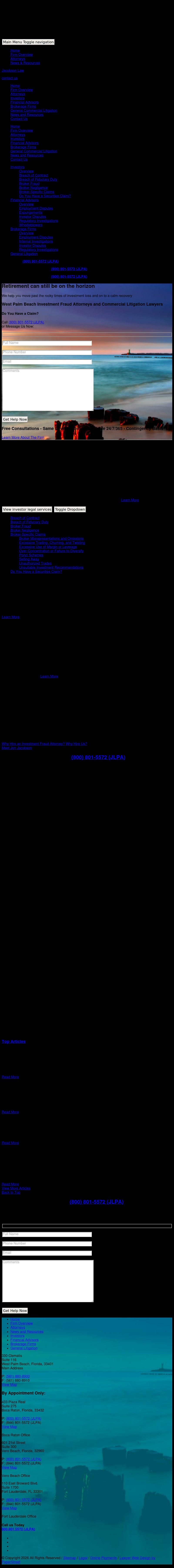 Jacobson Law P.A. - Boca Raton FL Lawyers
