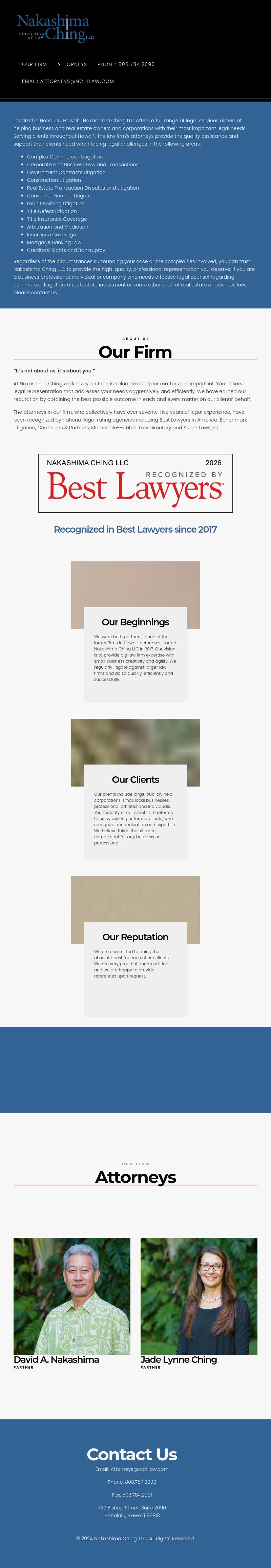 Jade Lynne Ching - Honolulu HI Lawyers