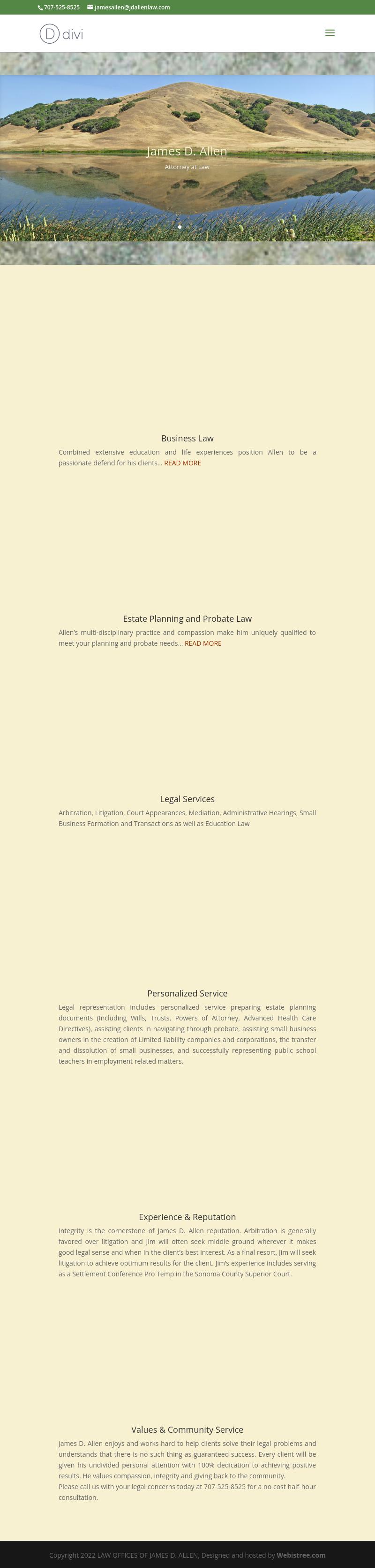 James D Allen Attorney At Law - Santa Rosa CA Lawyers