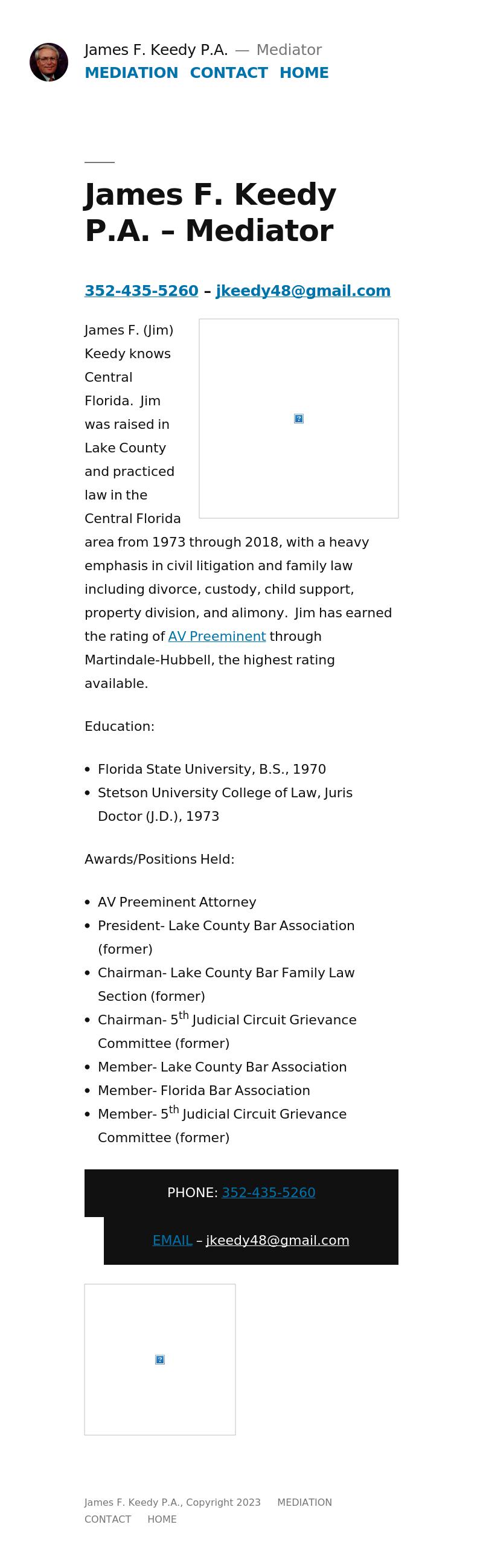 James F. Keedy P.A. - Tavares FL Lawyers