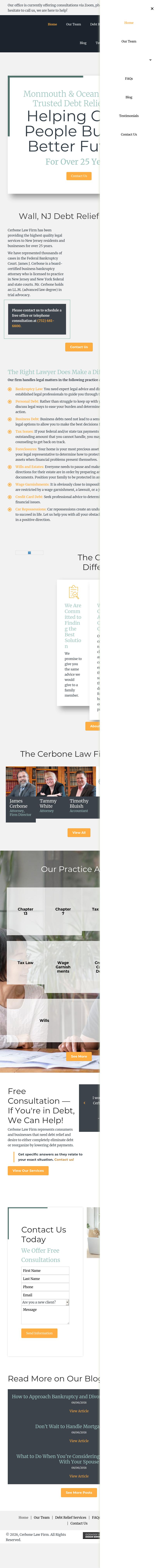 James J Cerbone Esq - Manasquan NJ Lawyers