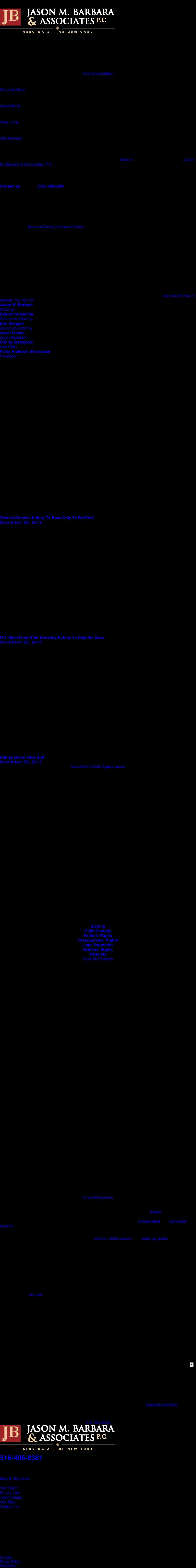 Jason M. Barbara & Associates, P.C.  - New Hyde Park NY Lawyers
