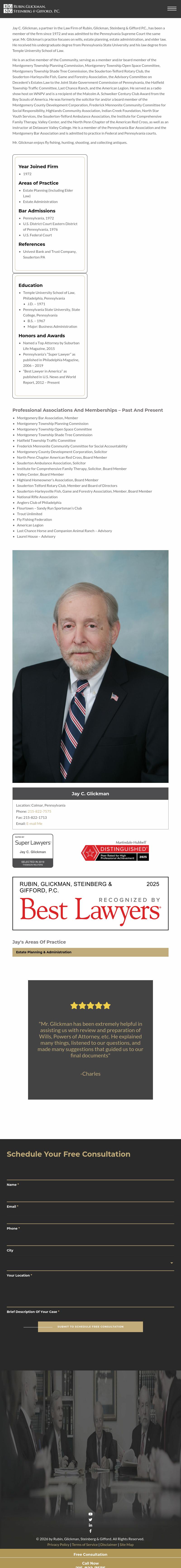 Jay C. Glickman - Newtown PA Lawyers