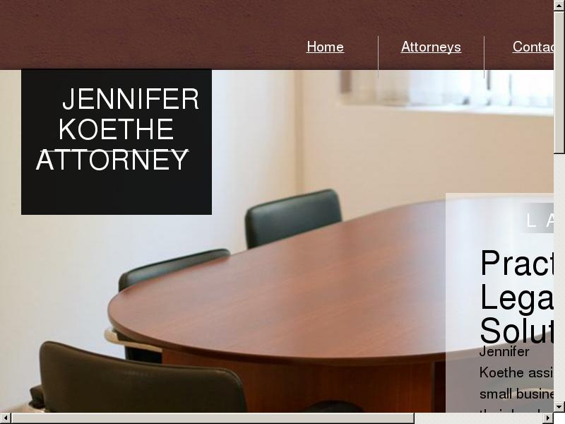 Jennifer Koethe - La Porte IN Lawyers