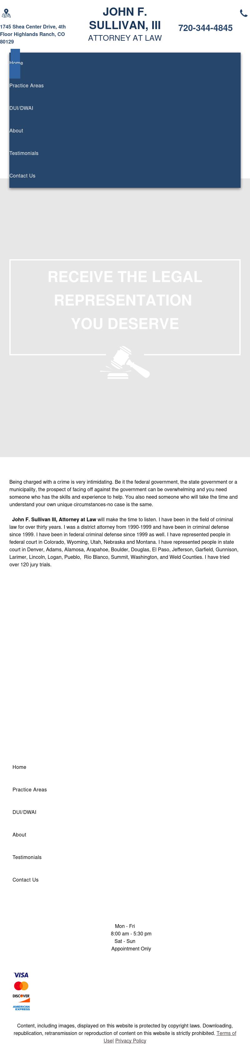 John F. Sullivan, III Attorney at Law - Littleton CO Lawyers