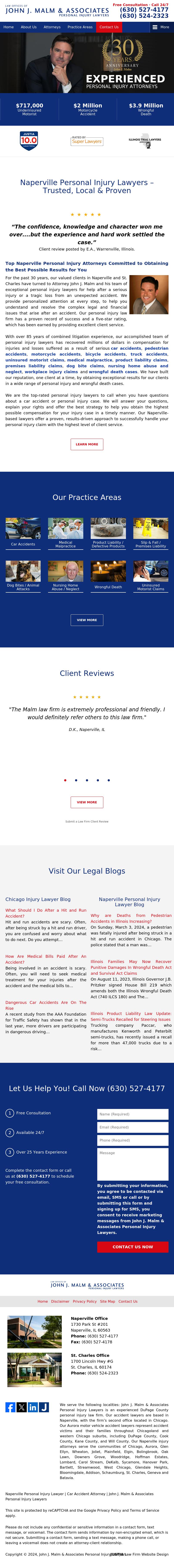 John J. Malm & Associates - Naperville IL Lawyers