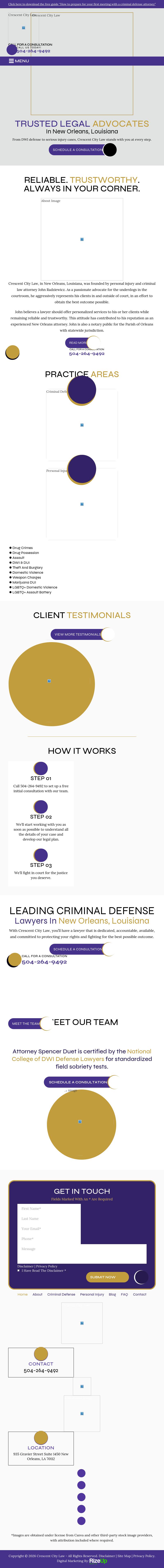 Crescent City Law Personal Injury - New Orleans LA Lawyers