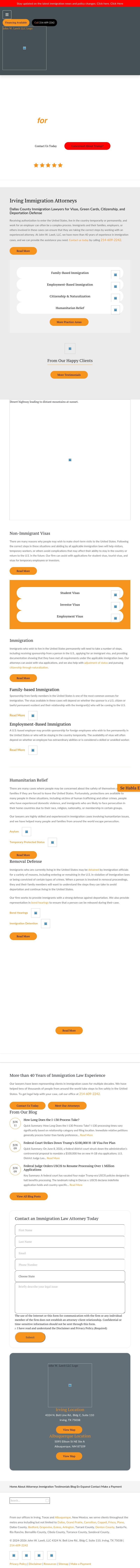 John W. Lawit, LLC - Irving TX Lawyers
