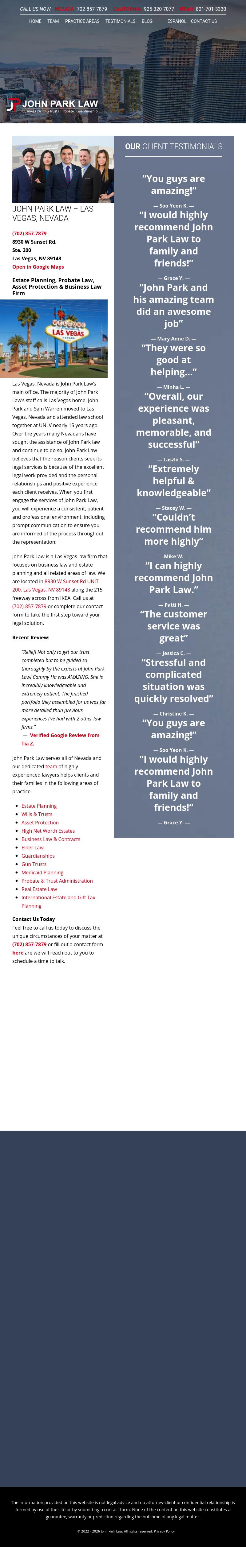  John Park Law  - Las Vegas NV Lawyers