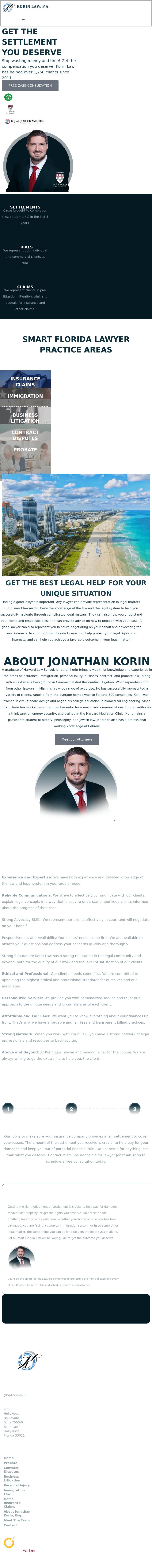 Korin Law, P.A - Miami FL Lawyers