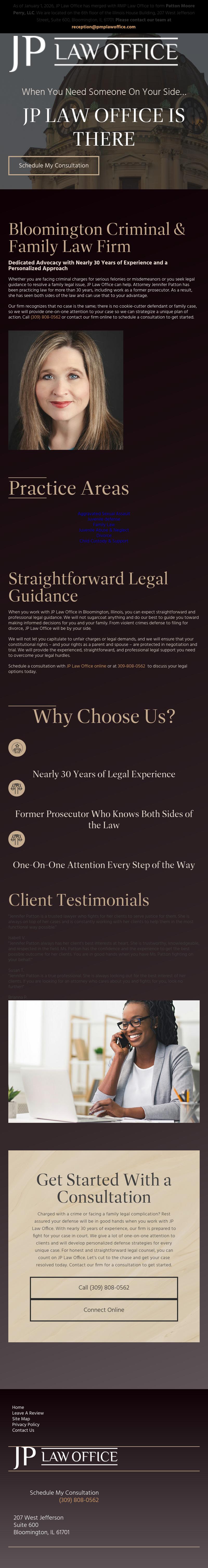 JP Law Office (Jennifer Patton) - Bloomington IL Lawyers