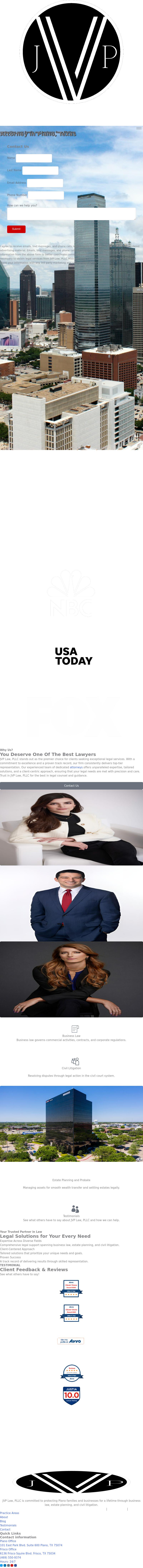 JVP Law, PLLC - Plano TX Lawyers