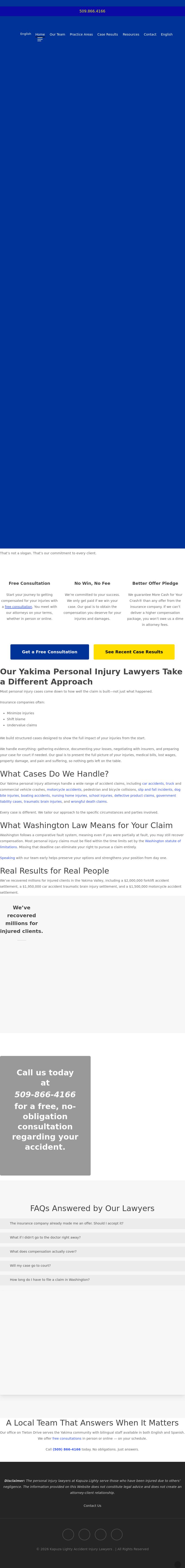 Kapuza Lighty, PLLC - Yakima WA Lawyers