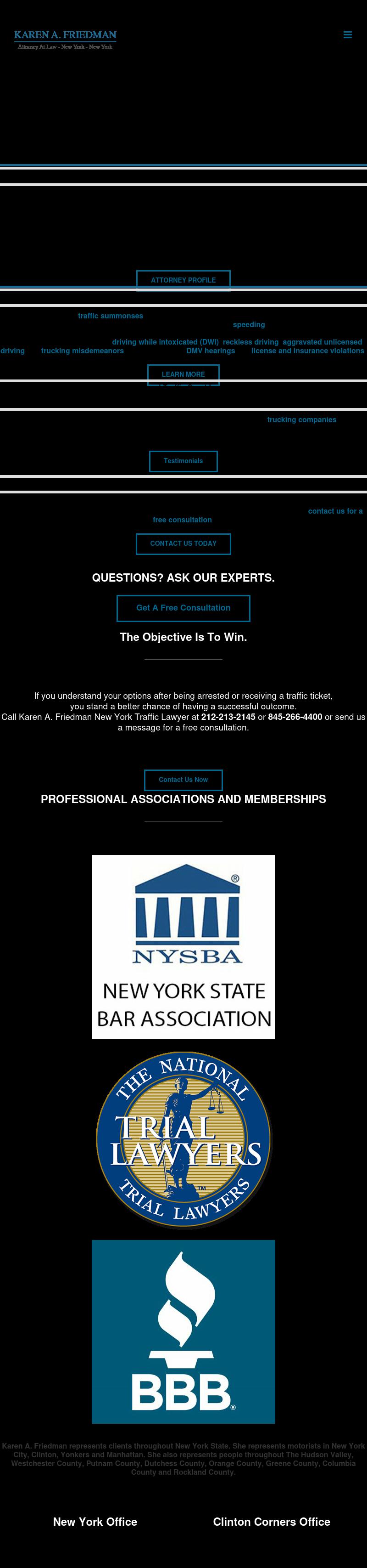 Karen A. Friedman - New York NY Lawyers