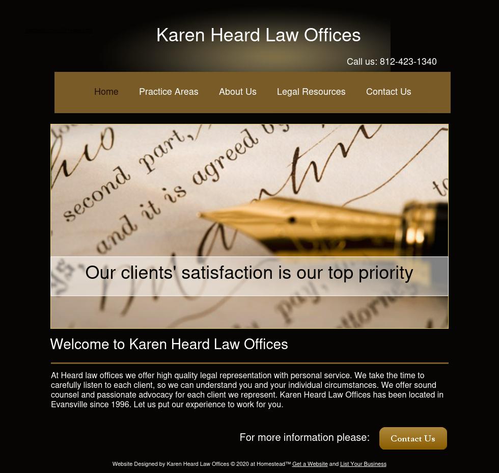 Karen Heard Law Offices - Evansville IN Lawyers