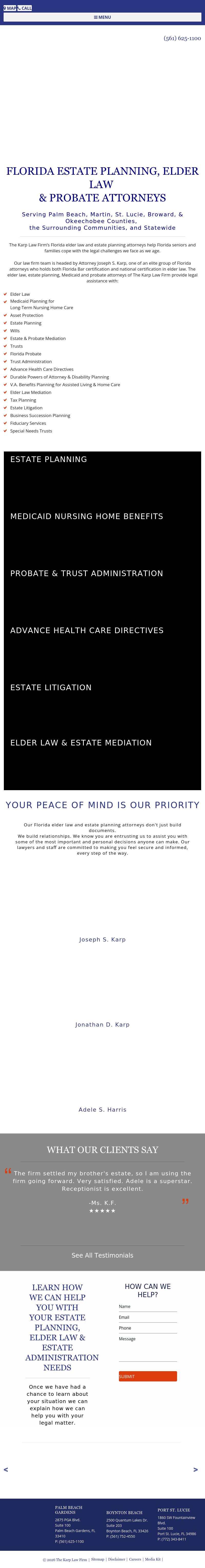Karp Law Firm The - Palm Beach Gardens FL Lawyers