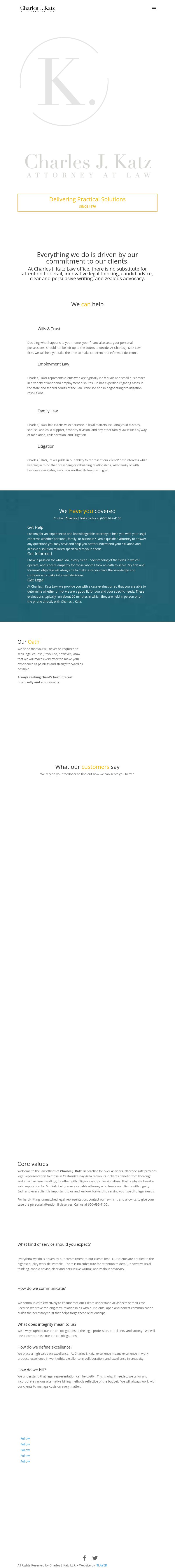 Katz Charles J Attorney At Law - Millbrae CA Lawyers