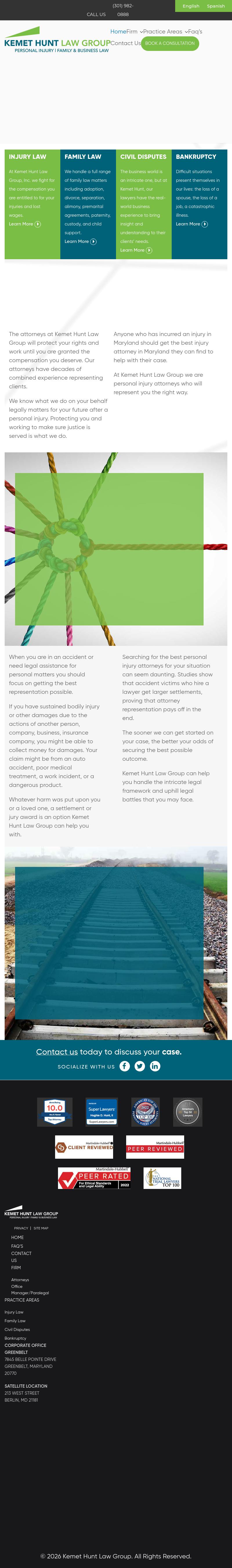 Kemet & Hunt Law Group - Beltsville MD Lawyers