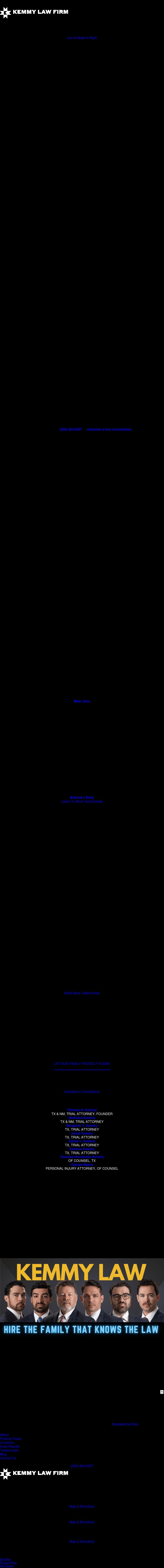 Kemmy Law Firm, P.C. - San Antonio TX Lawyers