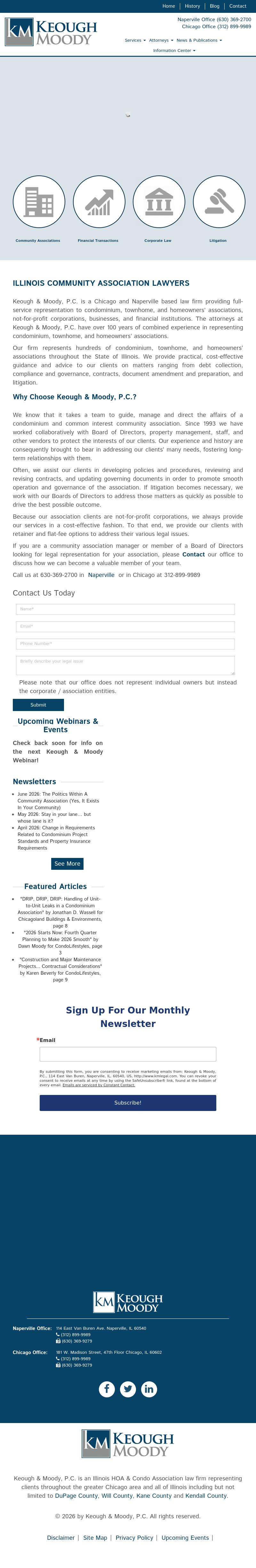 Keough & Moody, P.C. - Naperville IL Lawyers