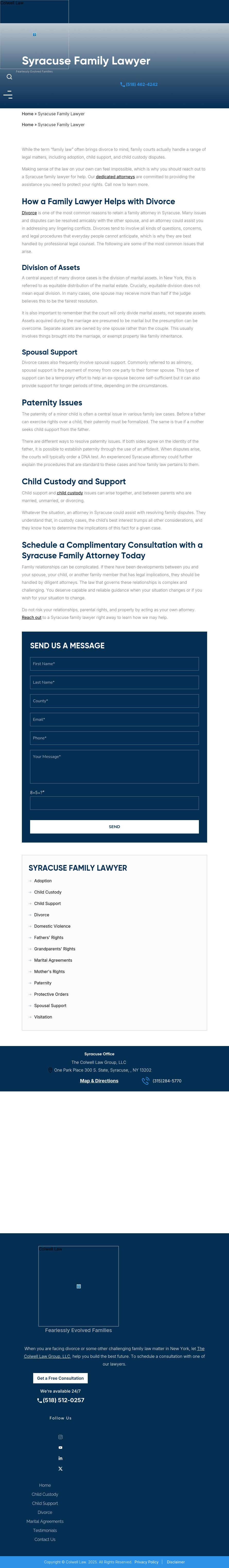 The Colwell Law Group, LLC - Syracuse NY Lawyers