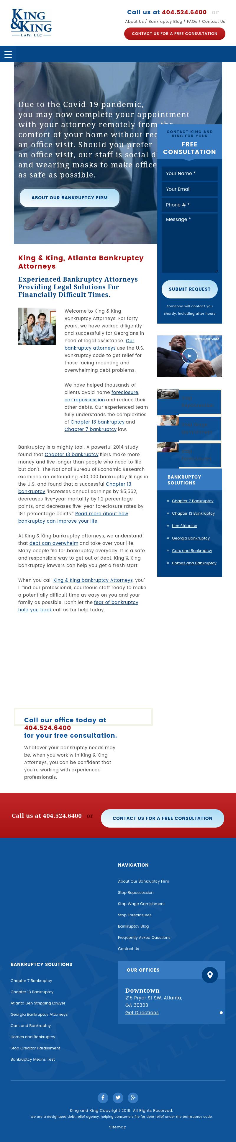 King & King Law, LLC - Atlanta GA Lawyers