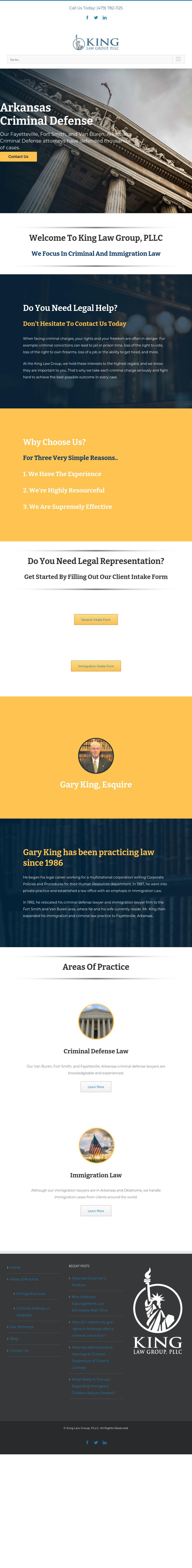 King Law Group, PLLC - Fort Smith AR Lawyers