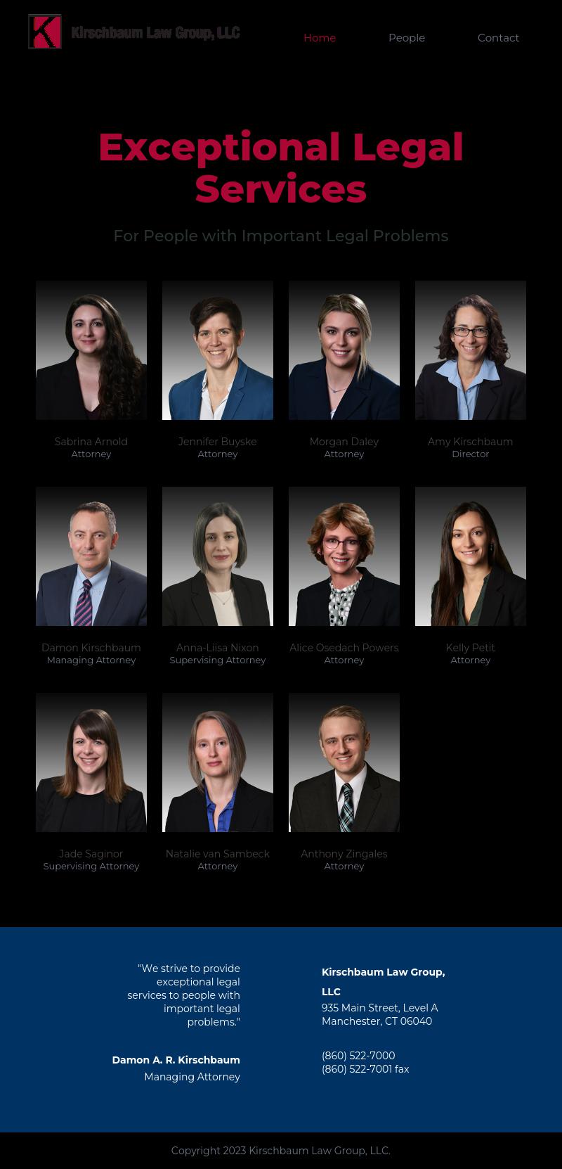 Kirschbaum Law Group, LLC - Manchester CT Lawyers