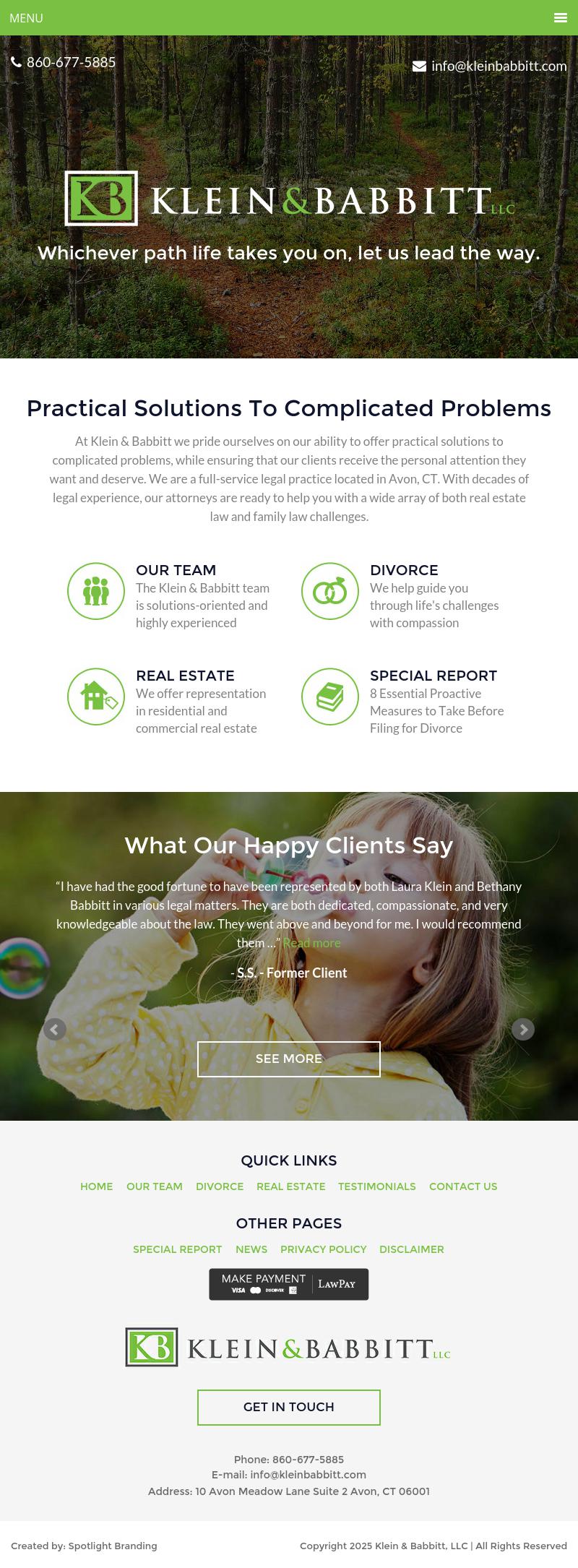 Klein & Babbitt LLC - Avon CT Lawyers