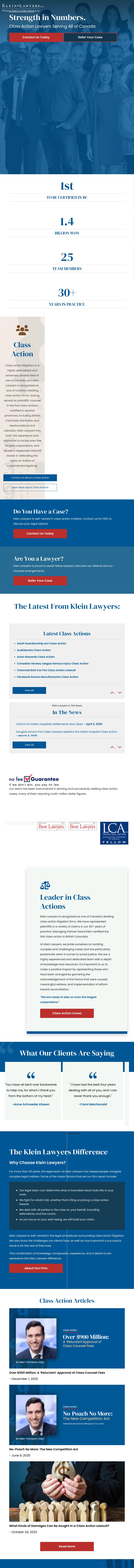 Klein Lawyers LLP - Vancouver BC Lawyers