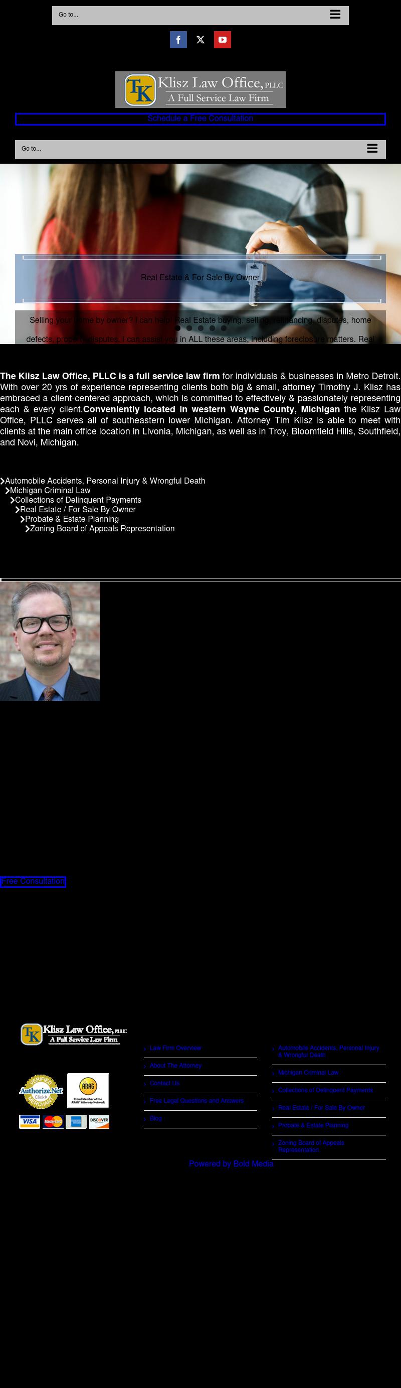 Klisz Law Office - Livonia MI Lawyers