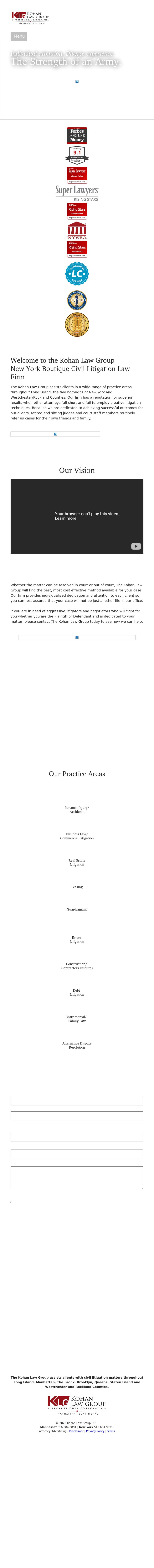 Kohan Law Group - Manhasset NY Lawyers