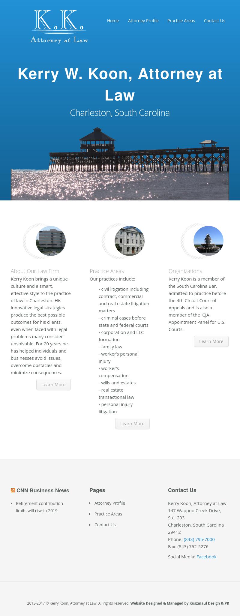 Koon Kerry W - Charleston SC Lawyers