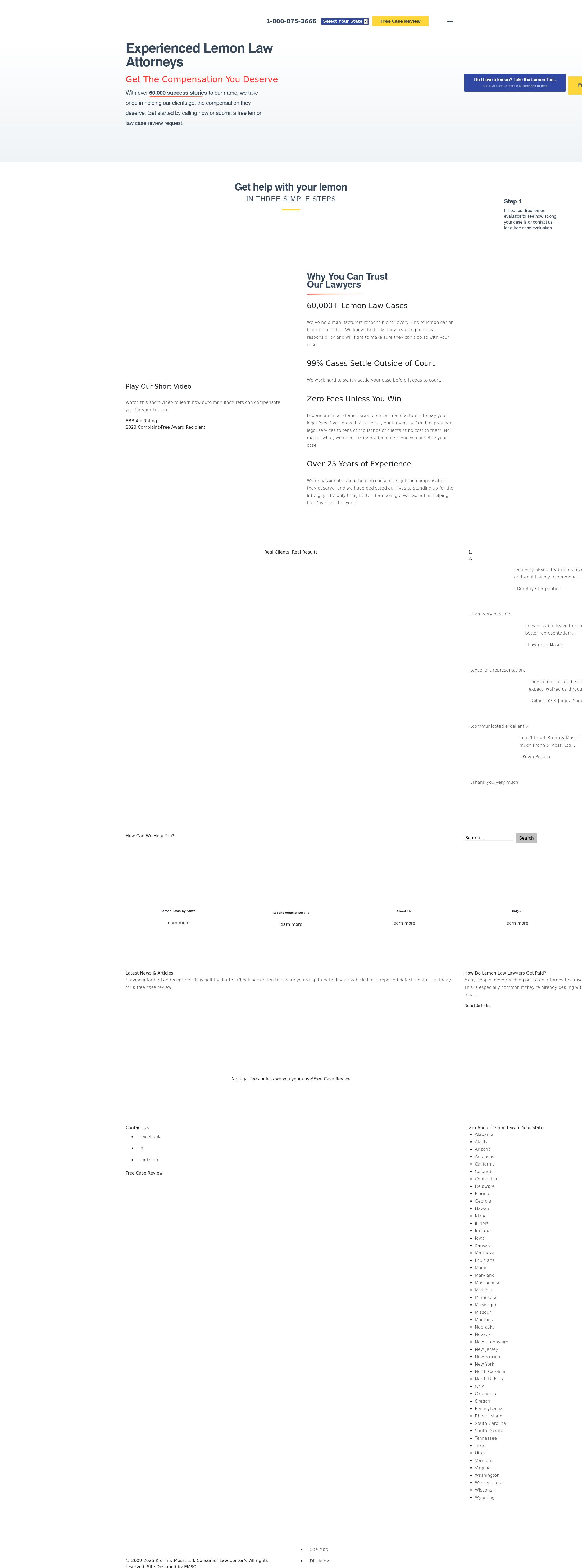 Krohn & Moss Ltd - Independence OH Lawyers