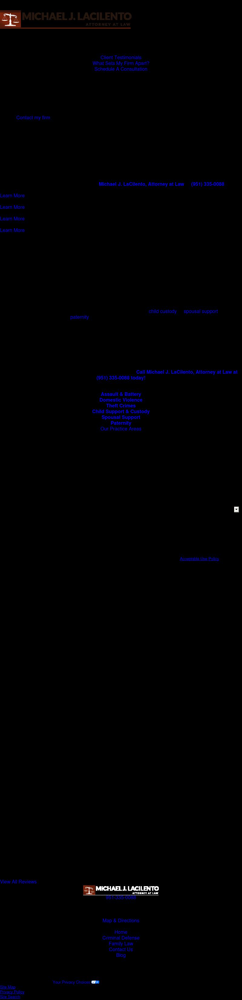 La Cilento Michael Attorney At Law - Corona CA Lawyers