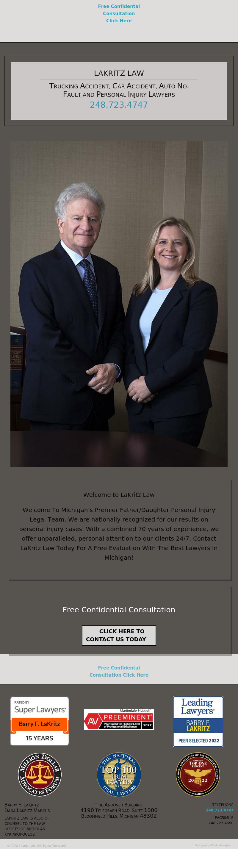 LaKritz Barry PC - Bloomfield Hills MI Lawyers