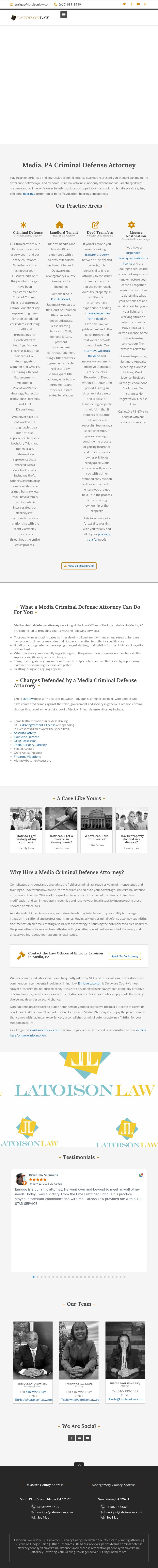 Latoison Law - Media PA Lawyers