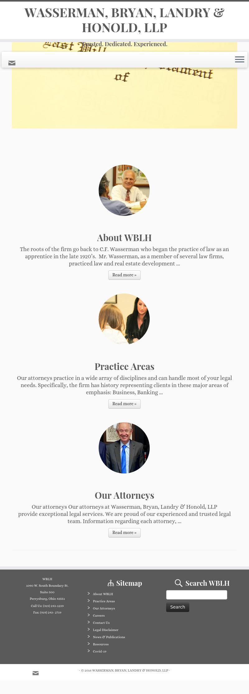Landry Francis J - Perrysburg OH Lawyers
