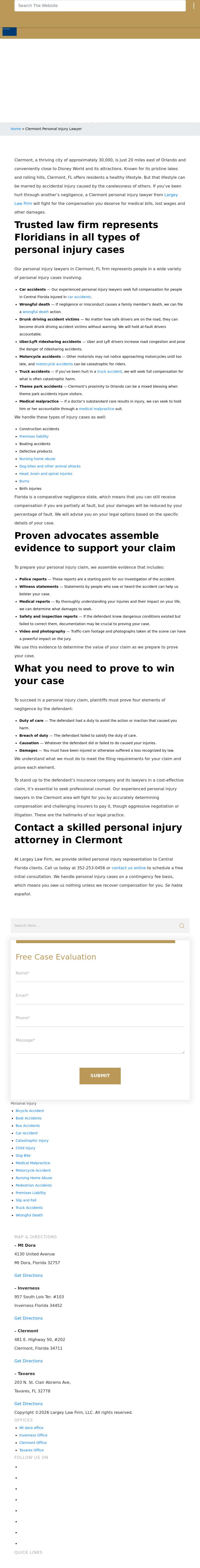 Largey Law - Clermont FL Lawyers
