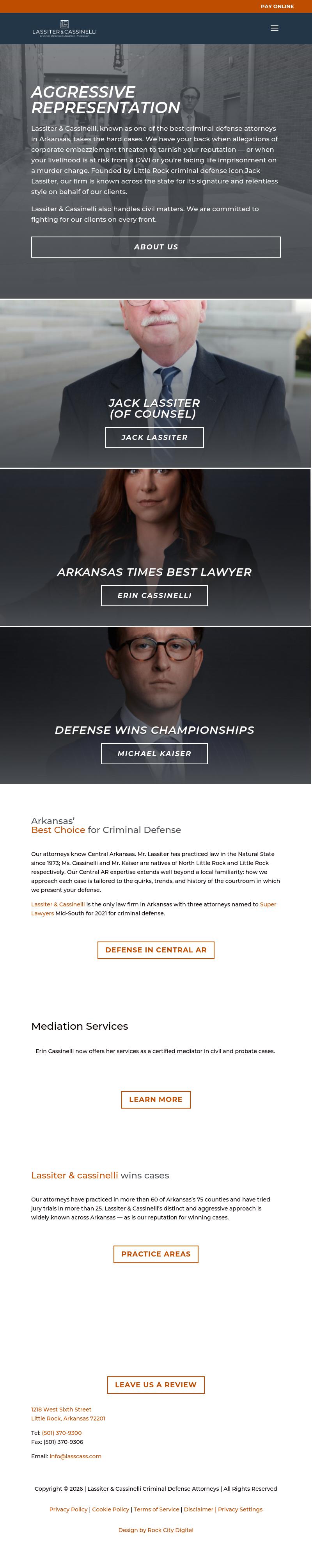 Lassiter And Cassinelli - Little Rock AR Lawyers