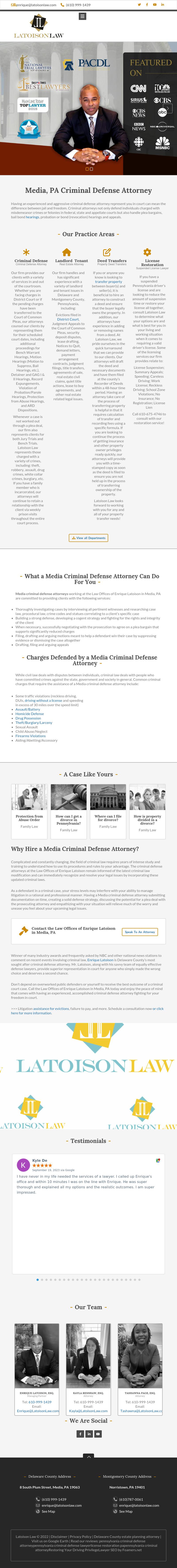 Latoison Law - Media PA Lawyers