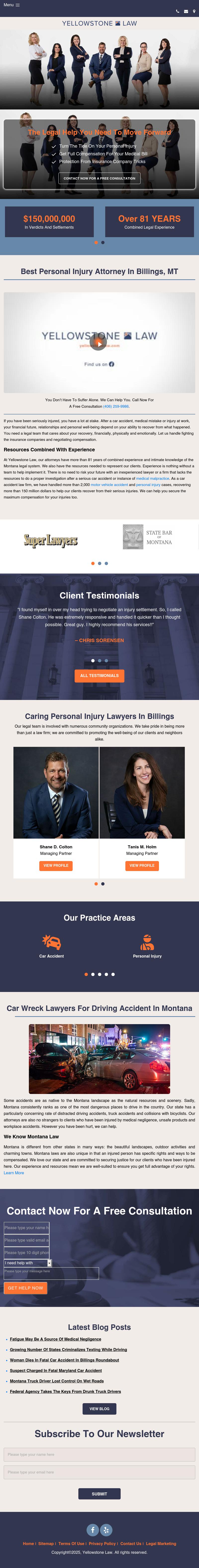 Law Firm of Edmiston & Colton - Billings MT Lawyers